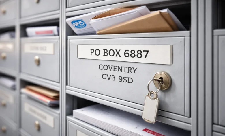 po box 6887 coventry cv3 9sd address