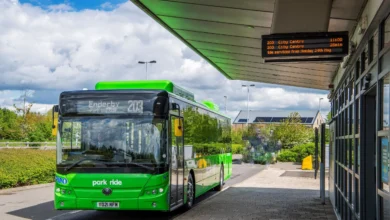 park and ride leicester
